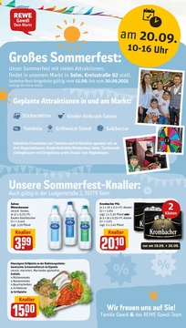 REWE Prospekt - Angebote ab 15.09.