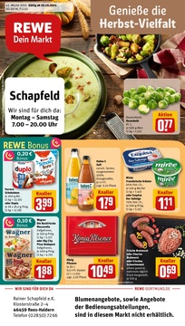REWE Prospekt - Angebote ab 20.10. - Seite 1