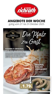 REWE Prospekt - Angebote ab 27.10.