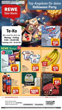 REWE Prospekt - Angebote ab 27.10. - Seite 1