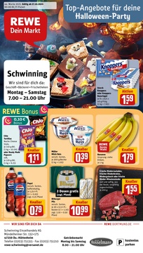 REWE Prospekt - Angebote ab 27.10. - Seite 1