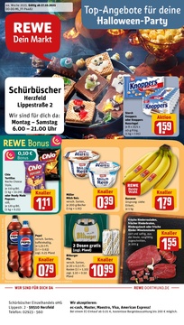 REWE Prospekt - Angebote ab 27.10. - Seite 1