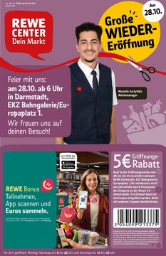 REWE Prospekt - Angebote ab 27.10. - Seite 1