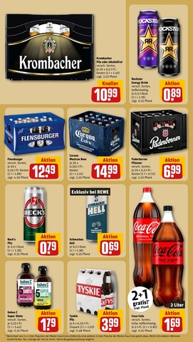 Vorschau des REWE Prospekts - Bier, Seite 22