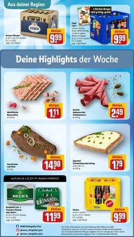 Vorschau des REWE Prospekts - Bier, Seite 32