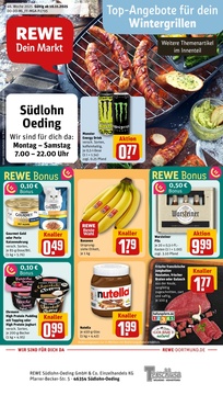 REWE Prospekt - Angebote ab 10.11. - Seite 1