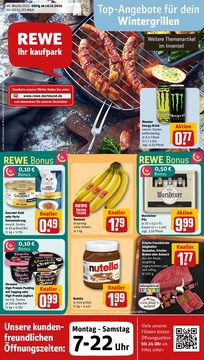 REWE Prospekt - Angebote ab 10.11. - Seite 1