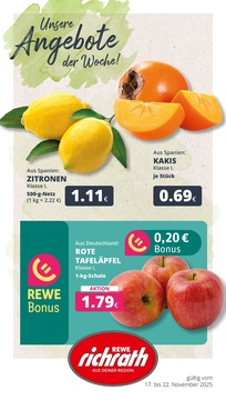 REWE Prospekt - Angebote ab 17.11. - Seite 1