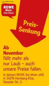 REWE Prospekt - Angebote ab 17.11.