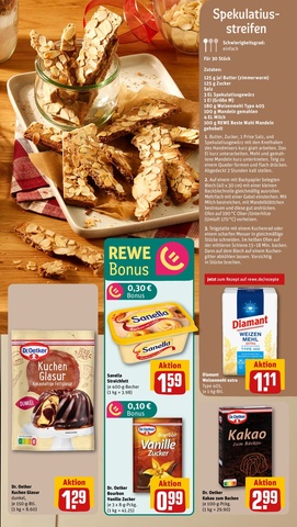 Vorschau des REWE Prospekts - Weihnachtsbäckerei, Seite 7