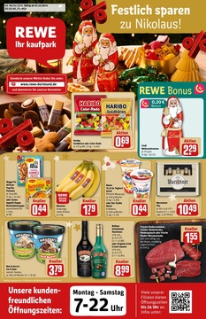 REWE Prospekt - Angebote ab 01.12. - Seite 1