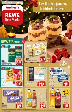 REWE Prospekt - Angebote ab 08.12. - Seite 1