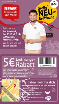 REWE Prospekt - Angebote ab 08.12. - Seite 1