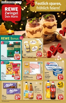 REWE Prospekt - Angebote ab 08.12. - Seite 1