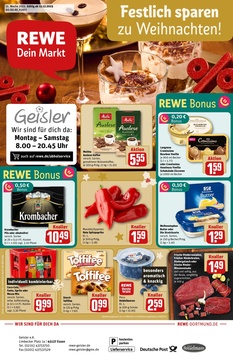 REWE Prospekt - Angebote ab 15.12. - Seite 1