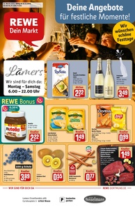 REWE Prospekt - Angebote ab 22.12.