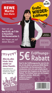 REWE Prospekt - Angebote ab 02.02. - Seite 1
