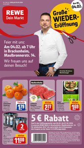 REWE Prospekt - Angebote ab 02.02.