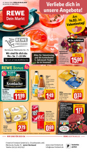 REWE Prospekt - Angebote ab 09.02. - Seite 1