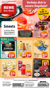 REWE Prospekt - Angebote ab 09.02. - Seite 1