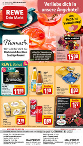 REWE Prospekt - Angebote ab 09.02. - Seite 1