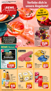 REWE Prospekt - Angebote ab 09.02. - Seite 1