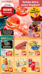 REWE Prospekt - Angebote ab 09.02. - Seite 1