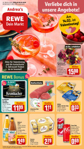 REWE Prospekt - Angebote ab 09.02. - Seite 1