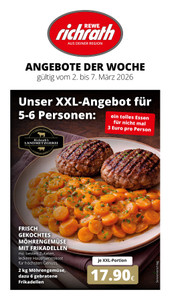 REWE Prospekt - Angebote ab 02.03. - Seite 1