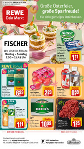 REWE Prospekt - Angebote ab 16.03. - Seite 1