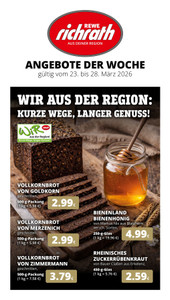 REWE Prospekt - Angebote ab 23.03.