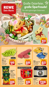 REWE Prospekt - Angebote ab 23.03. - Seite 1