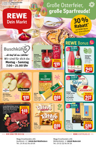 REWE Prospekt - Angebote ab 30.03.