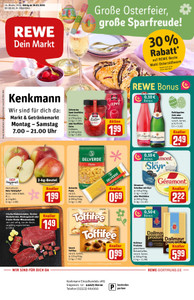REWE Prospekt - Angebote ab 30.03.