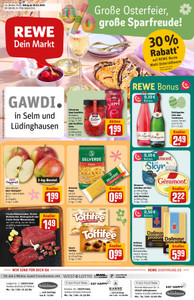 REWE Prospekt - Angebote ab 30.03.