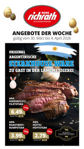 REWE Prospekt - Angebote ab 30.03.