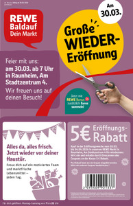REWE Prospekt - Angebote ab 30.03.