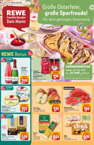 REWE Prospekt - Angebote ab 30.03. - Seite 1