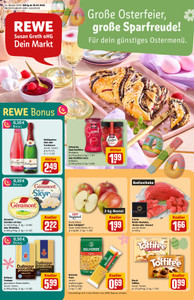 REWE Prospekt - Angebote ab 30.03. - Seite 1