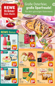REWE Prospekt - Angebote ab 30.03. - Seite 1