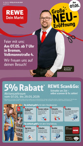 REWE Prospekt - Angebote ab 04.05. - Seite 1