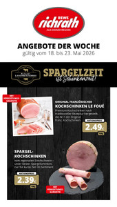 REWE Prospekt - Angebote ab 18.05.