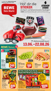 REWE Prospekt - Angebote ab 08.06. - Seite 1
