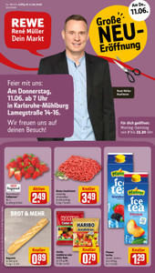 REWE Prospekt - Angebote ab 08.06. - Seite 1