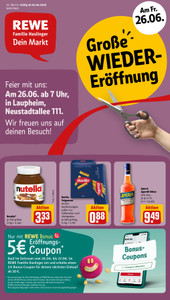 REWE Prospekt - Angebote ab 22.06.