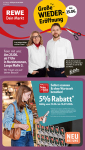 REWE Prospekt - Angebote ab 22.06. - Seite 1