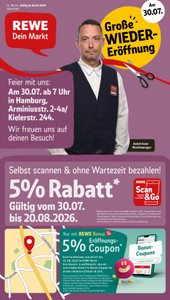 REWE Prospekt - Angebote ab 27.07. - Seite 1