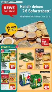 REWE Prospekt - Angebote ab 27.07. - Seite 1
