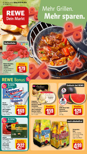 REWE Prospekt - Angebote ab 03.08. - Seite 1
