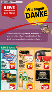 REWE Prospekt - Angebote ab 03.08. - Seite 1
